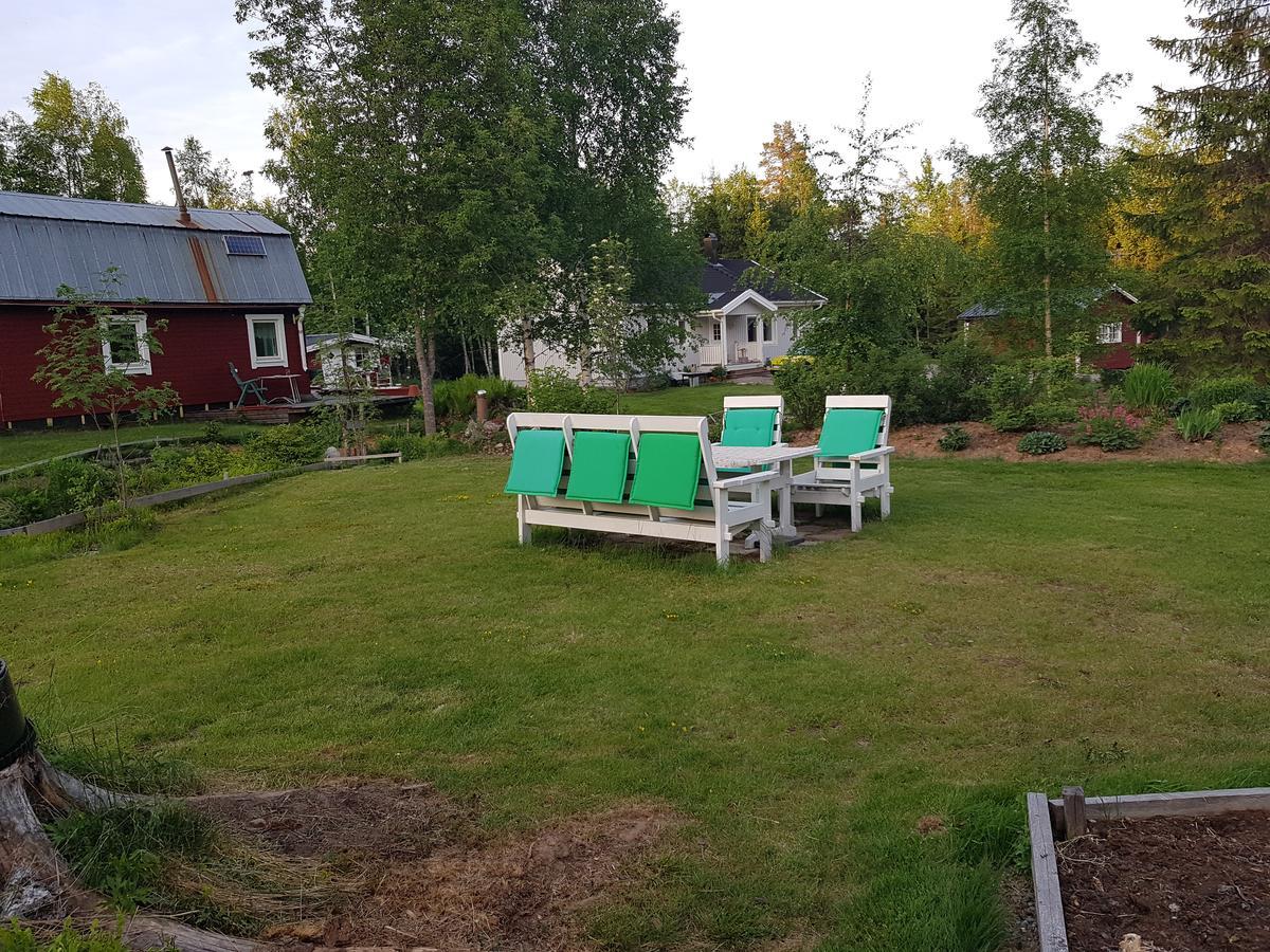 Hyttingsfabodstugor Borlänge Buitenkant foto