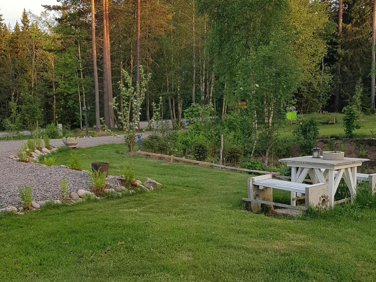 Hyttingsfabodstugor Borlänge Buitenkant foto