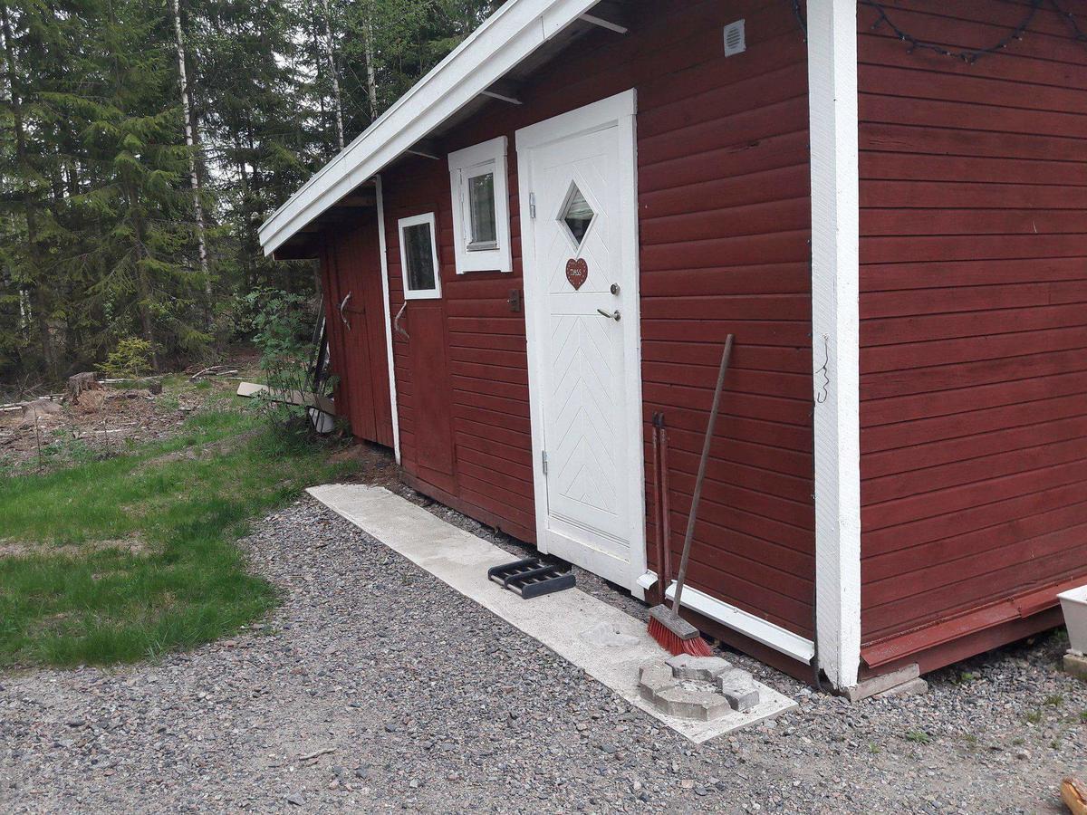 Hyttingsfabodstugor Borlänge Buitenkant foto